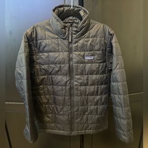 Patagonia Kids' Nano Puff® Brick Quilted Jacket! Size Medium! Black